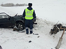 В Башкирии в тройном ДТП разорвало «ВАЗ», пострадали трое
