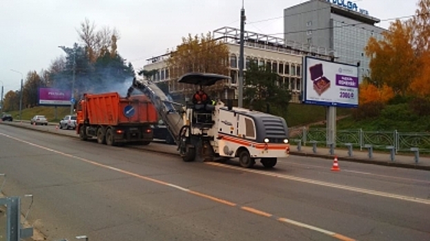 На подъездах к мосту через Волгу в Костроме начался ремонт