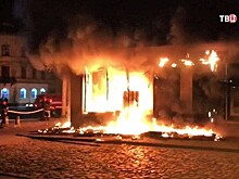 После пожара в отделении Сбербанка во Львове возбудили дело