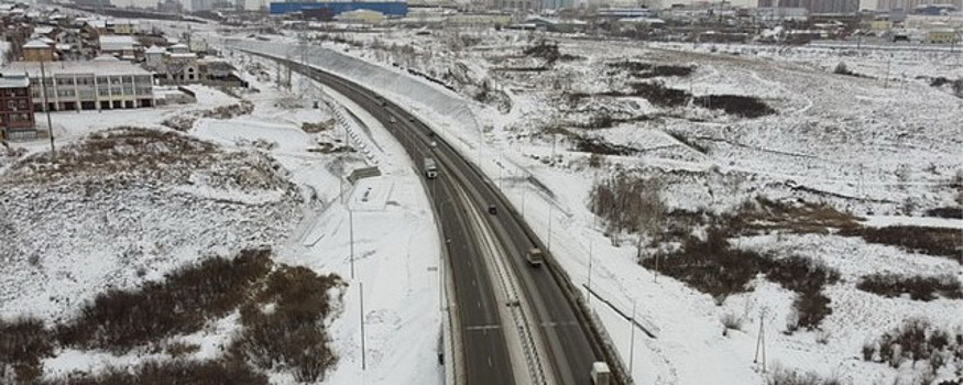 В Красноярске завершили реконструкцию дорожного обхода