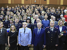 Красногорским полицейским вручили награды в честь праздника