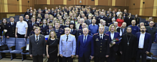 Красногорским полицейским вручили награды в честь праздника