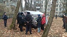 Суд оштрафовал политика С.Митрохина на 150 тыс. руб. за акцию против застройки в Кунцево