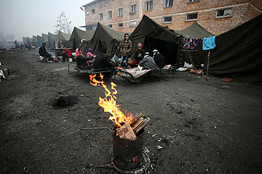 В лагере беженцев в Болгарии подрались 800 мигрантов