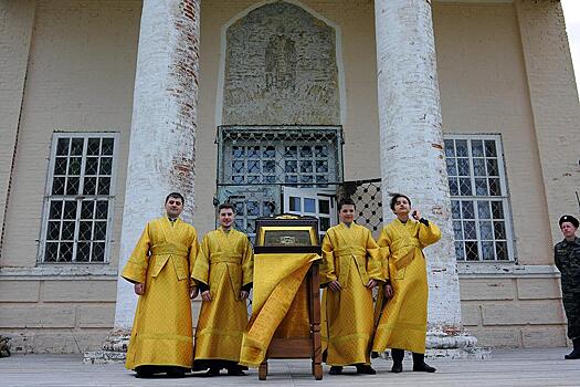 Икону Николая Чудотворца доставили в Великорецкое