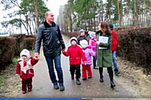 Историю многодетного отца-одиночки из Воронежа показали на Первом канале
