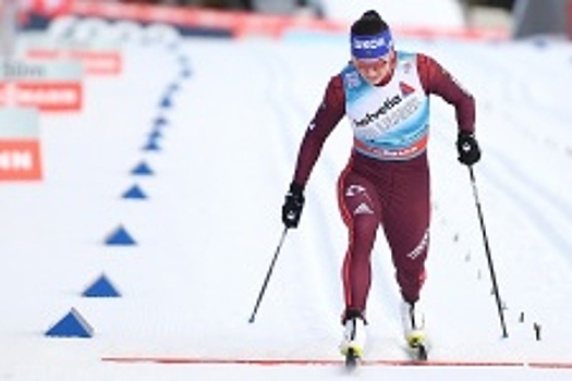 Вяльбе плакала от счастья, когда российский лыжник финишировал четвертым в скиатлоне
