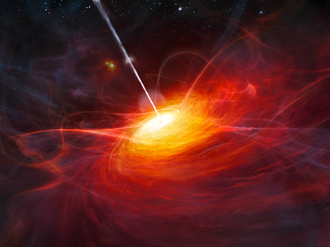 Российские астрономы ловят квазары за неожиданно яркие хвосты