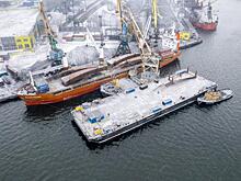 Реализация арктической программы 2024 года началась в Мурманском морском торговом порту НТК
