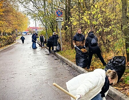В Теплом Стане провели субботник