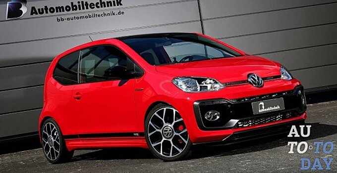 Настроенный VW Up! GTi достигает показателей Golf третьего поколения