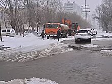 Коммунальная авария произошла около Правового лицея в Хабаровске
