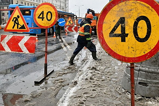 Движение на улице Щипок ограничат с 1 марта по 30 августа