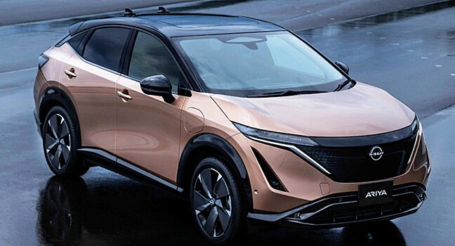 В Японии тестируется электрокар Nissan Ariya для рынка Европы