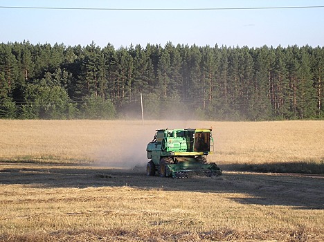В Пензенской области завершают уборку зерна