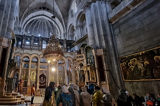 Паломники Чемезовы на Святой земле