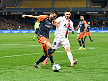 Три забитых мяча за семь минут помогли ПСЖ обыграть «Монпелье» в Лиге 1