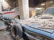 В сарае на Ближнем Востоке нашли коллекцию американских классических авто