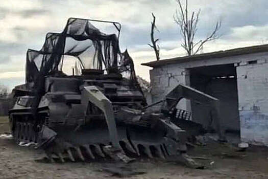 ВС РФ впервые захватили БРЭМ Bergepanzer 2 в Курской области