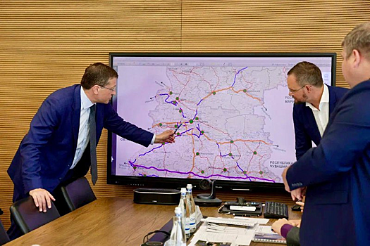 Никитин и Петушенко обсудили ремонт дорог в Нижегородской области