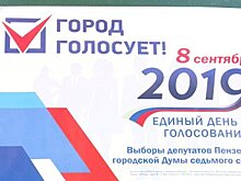 Проголосовавшие пензенцы выразили желание жить в развивающемся городе