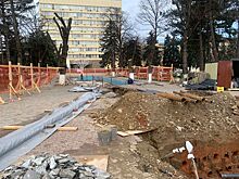 В Армавире при капремонте двух фонтанов подрядчик не нарушает сроков
