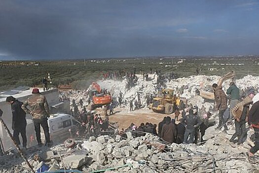 Число погибших в результате землетрясения в Сирии возросло