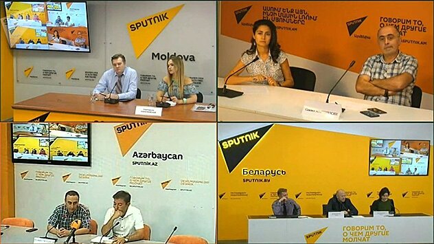 Деятельность блогеров обсудили в пресс-центре Sputnik Кыргызстан