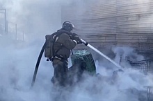 В Приморье локализован пожар на складах «Леруа Мерлен» на 700 кв. м, жертв нет