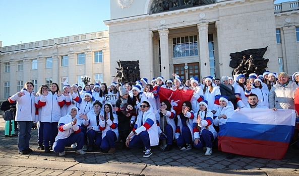 Делегацию из Волгоградской области проводили на Всемирный фестиваль молодежи