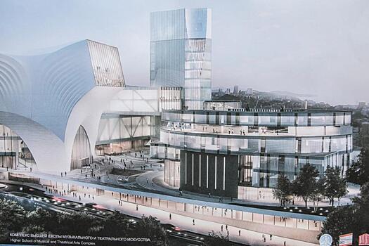 На острове Русский построят общежитие Высшей школы искусства