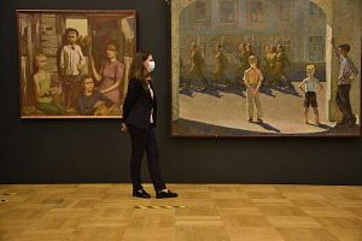 Выставку художницы скоро закроют в библиотеке имени Александра Грибоедова