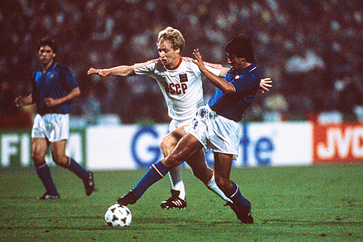 СССР – Италия – 2:0, видео, полуфинал Евро-1988, голы Литовченко и Протасова
