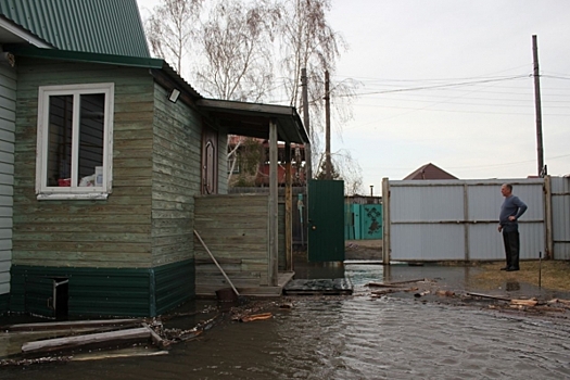 Затопленный паводком Казанский район показали с высоты: «Такого не было с 1947 года»