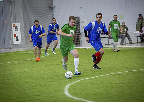 В Конгрессно-выставочном центре «Патриот» состоялся чемпионат по мини-футболу одноименной открытой футбольной лиги