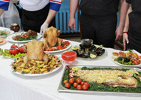 Для военнослужащих Балтийского флота приготовили блюда стран-участниц чемпионата мира по футболу