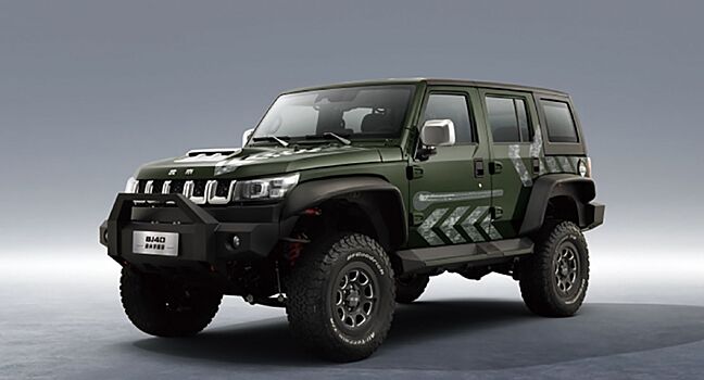 Бюджетный аналог Jeep Wrangler — Beijing BJ40, получил внедорожную версию