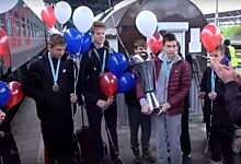 Юные победители первенства России по баскетболу вернулись в Самару с золотом