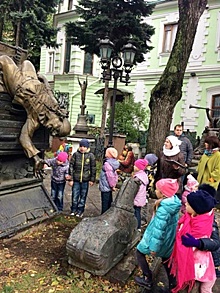 Юные москвичи побывали в музее-мастерской Зураба Церетели