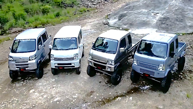 Крошечные внедорожники японцев, которые нам бы тоже пригодились