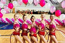 Майкопские гимнастки выступили в Подмосковье