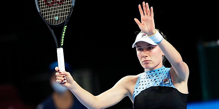 Александрова поднялась на 40-е место в рейтинге WTA