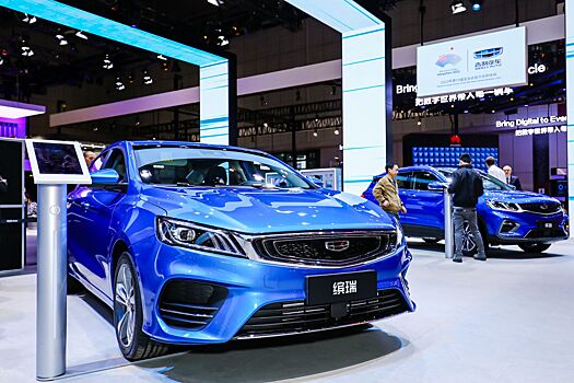 Geely остается самым продаваемым китайским брендом в России