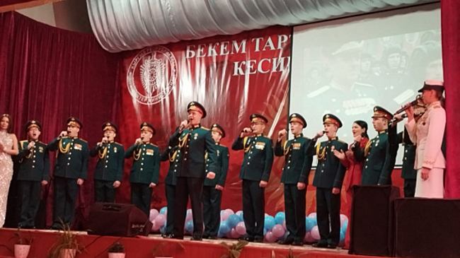Концерт ансамбля песни и пляски ЦВО прошёл в Бишкеке