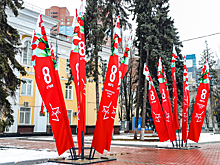 Химки к 8 Марта украсят тысячами декоративных элементов