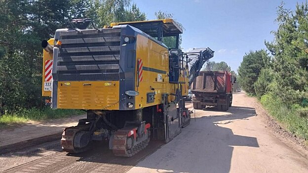 В Пензе ремонтируют дорогу к поселку Победа