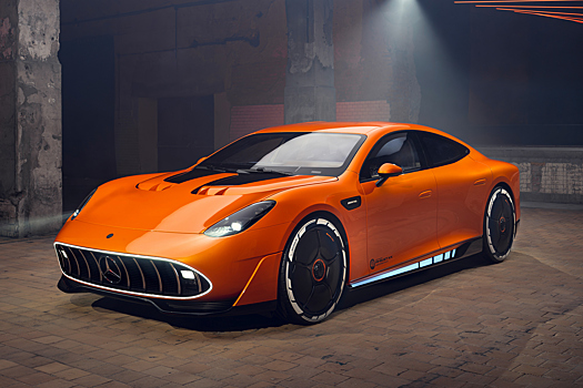 Concept AMG GT XX: 1360 электрических сил и ультрабыстрая зарядка