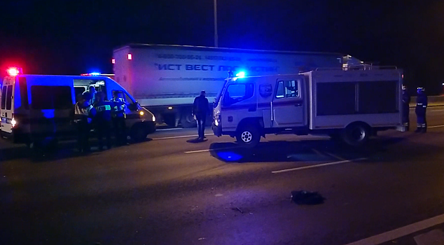 Два человека погибли при столкновении Lexus и Hyundai на МКАД в районе Мытищ