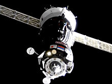 Стыковка «Союза» с МКС за одну минуту