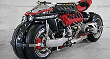 LM 847: безумный мотоцикл с мотором V8 от Maserati